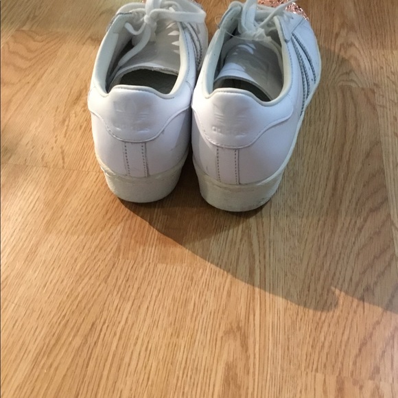 Adidas Superstar Rose Gold Metal toe-cap - Picture 7 of 8